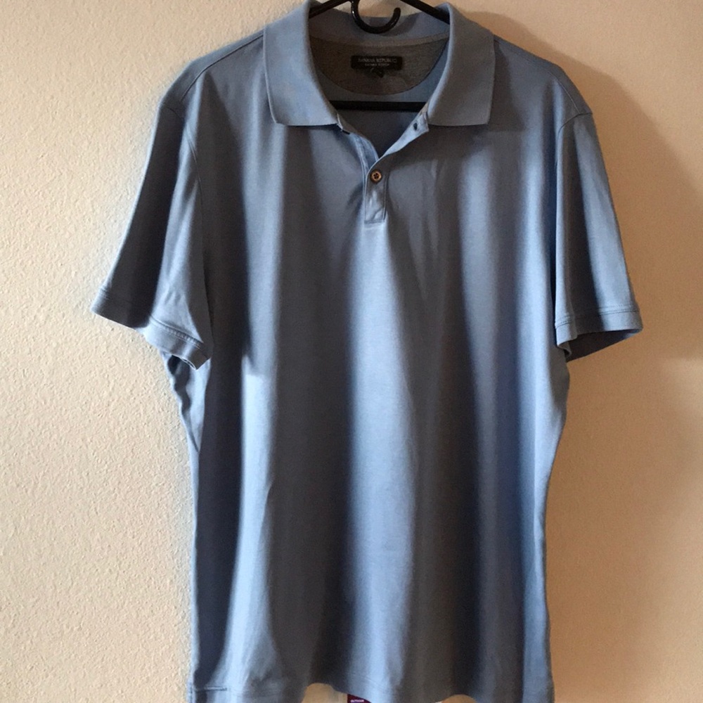 Men’s XL Banana Republic Light Blue Pollo